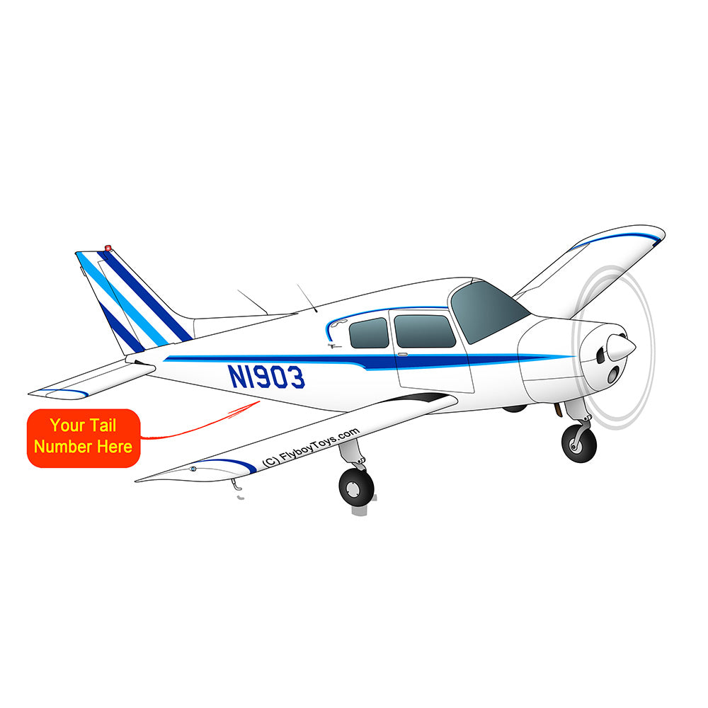 Beechcraft 23 Musketeer Blue