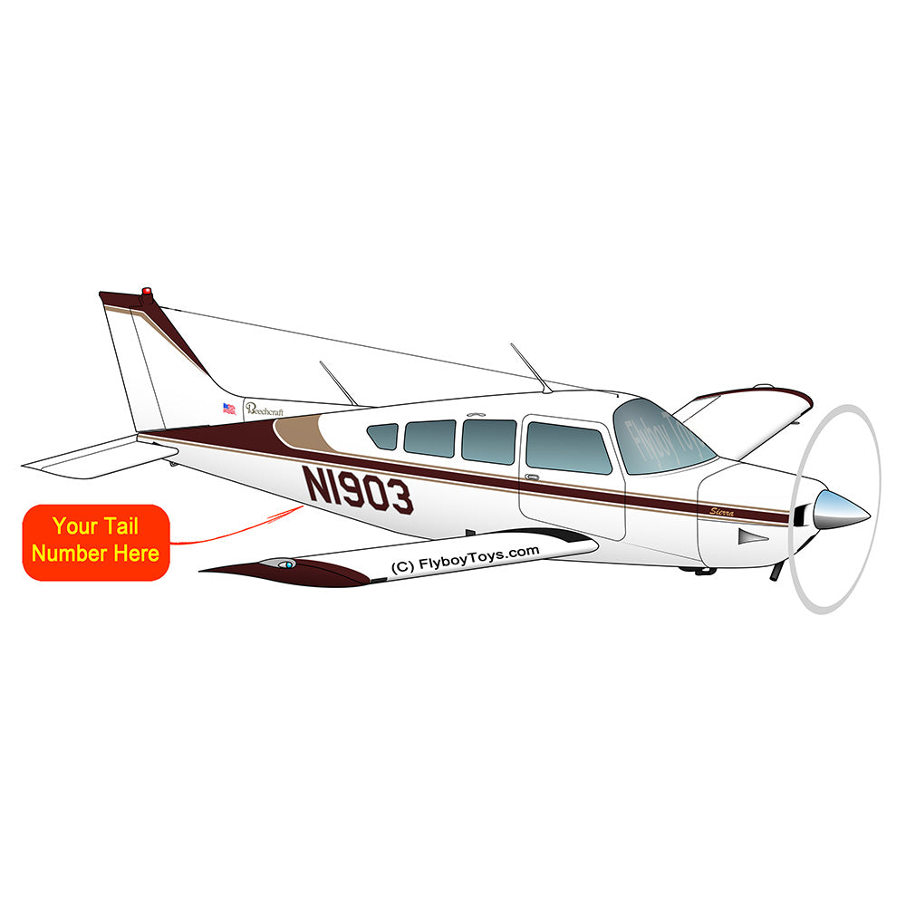 Beechcraft Sierra C24R Brown Tan
