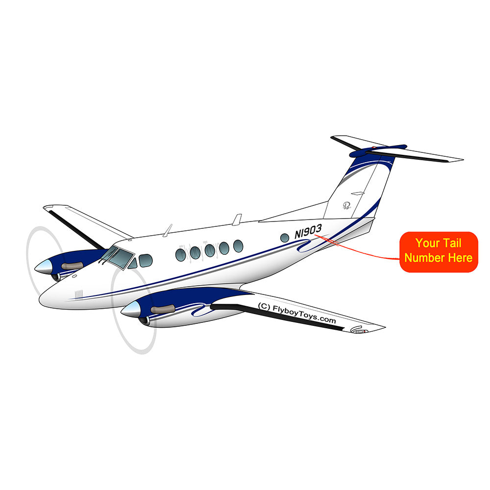 Beechcraft Super King Blue