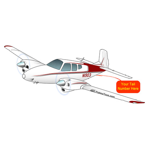 Airplane Design (Red/Silver) - AIR255KI1-RS1