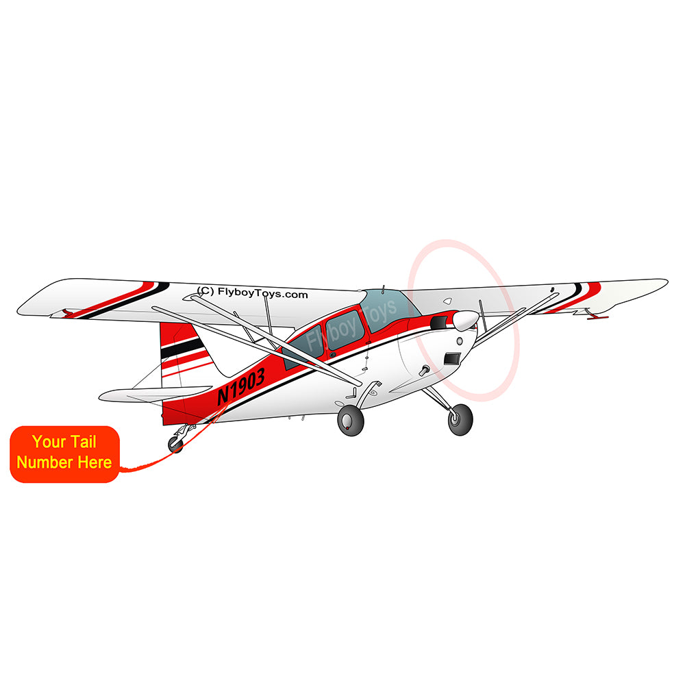 Airplane Design (Red/Black) - AIR25C39K7KC-RB1