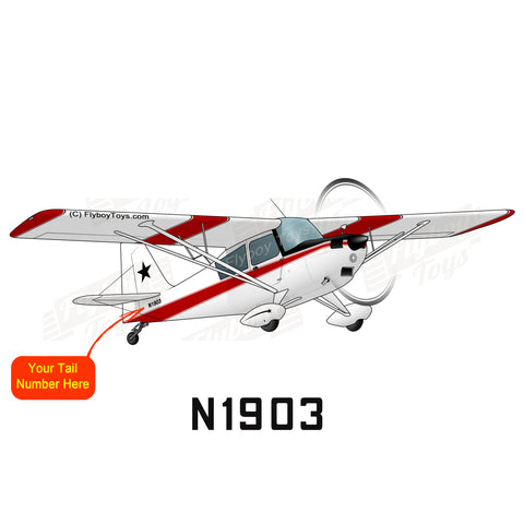Airplane Design (Red/Black #3) - AIR25C39K7KC-RB4