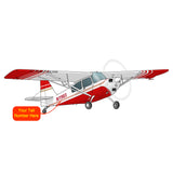 Airplane Design (Red/Tan) - AIR25C39K7KC-RT1