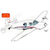 Airplane Design (Red/Black) - AIR25C3IL-RB1