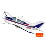 Airplane Design (Blue/Red #3) - AIR25CJLGM9B-BR3