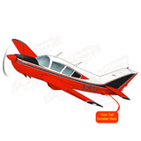 Airplane Design (Red/Black) - AIR25CJLGM9B-RB1