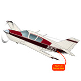 Airplane Design (Red/Burgundy) - AIR25CM9B173-RB2