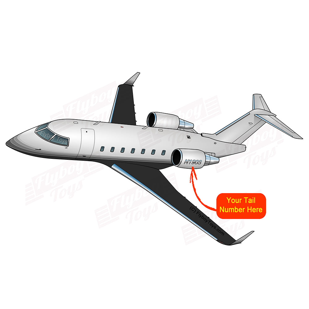 Airplane Design (Silver/Black) - AIR2FD381604-SB1