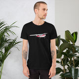 Airplane T-Shirt (Red)AIR35JJ150-R8 - Personalized w/ Your N#