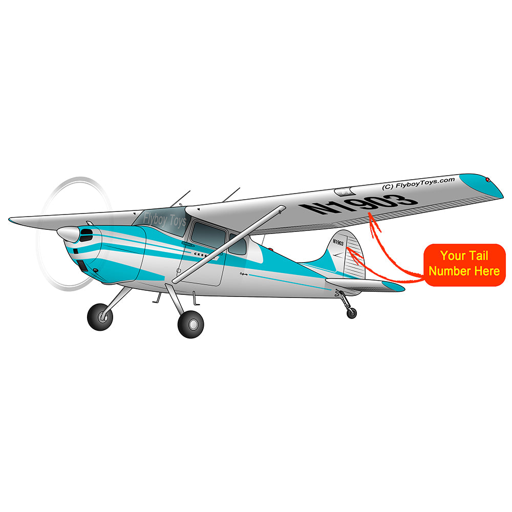 Airplane Design (Teal)  - AIR35JJ170-T1