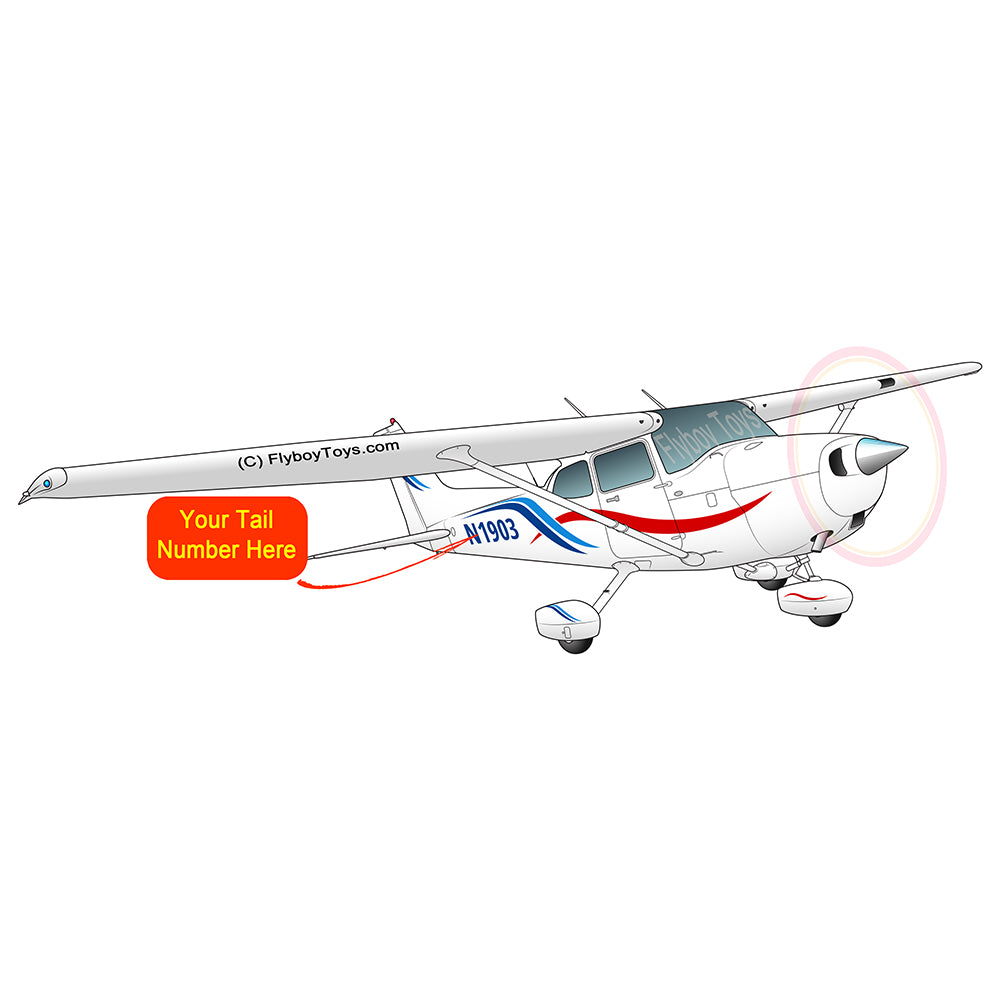 Airplane Design (Red/Blue) - AIR35JJ172-RB1