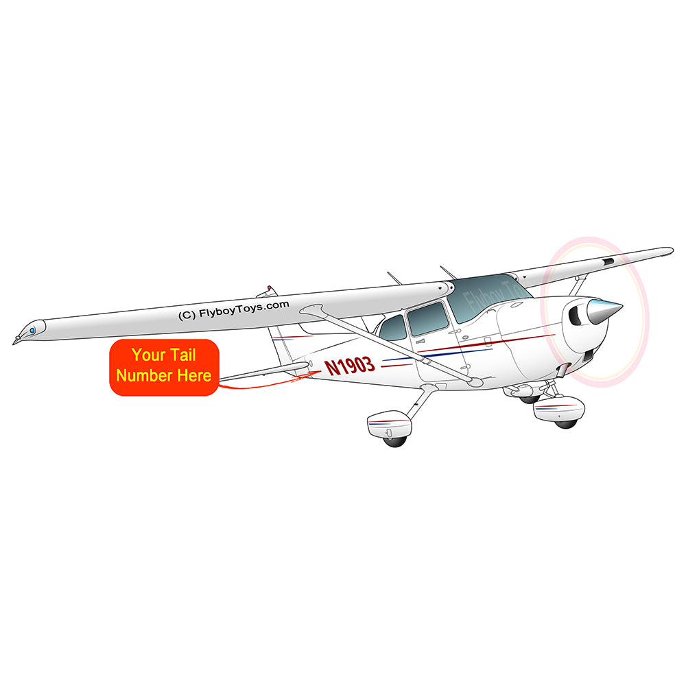 Airplane Design (Red/Blue #2) - AIR35JJ172-RB2