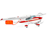 Airplane Design (Red/Gold #3) - AIR35JJ172-RG3