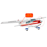 Airplane Design (Red/Orange) - AIR35JJ172-RO1