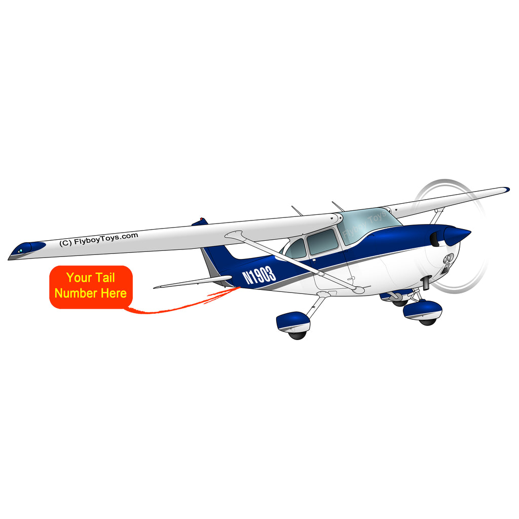 Airplane Design (Silver/Blue) - AIR35JJ172-SB1
