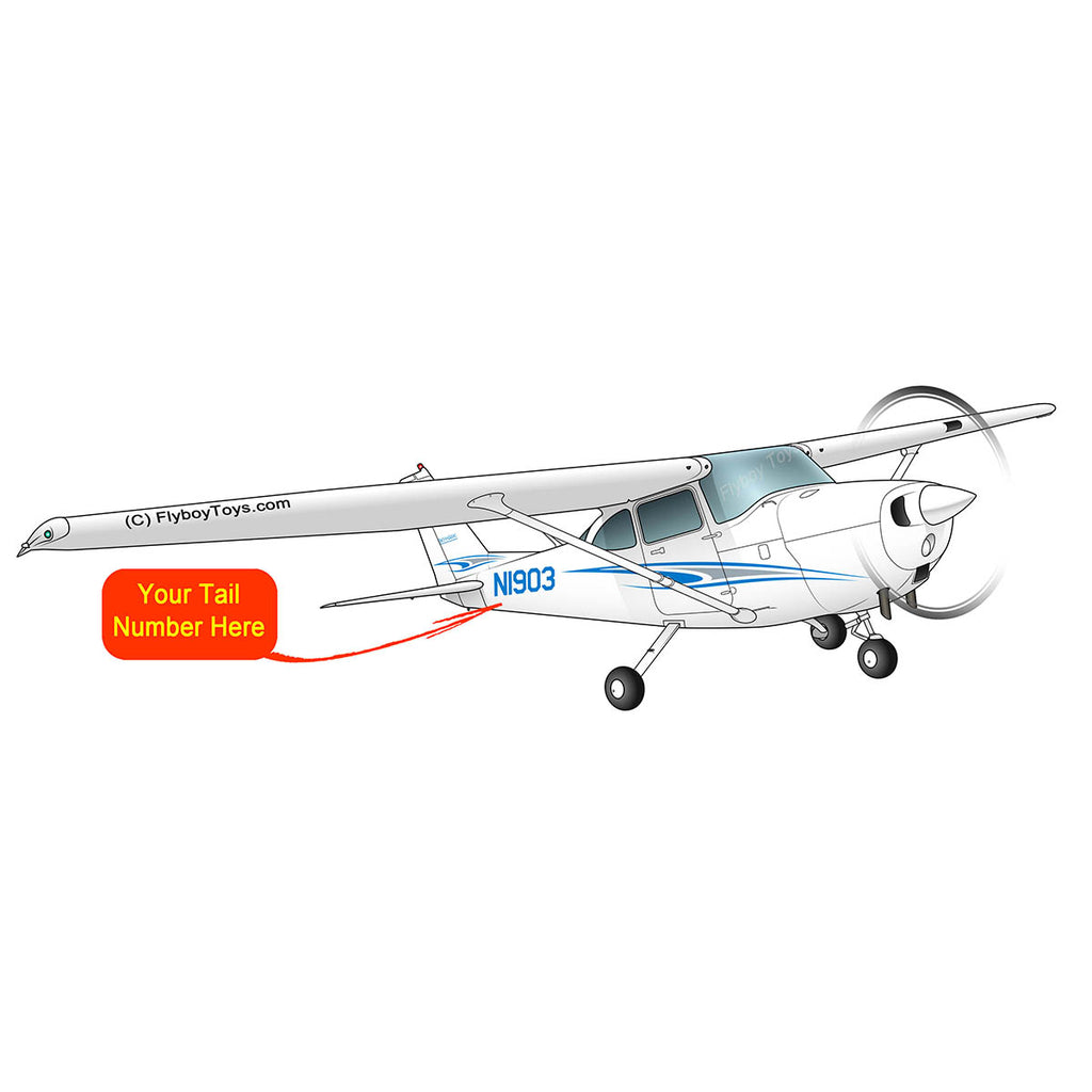 Airplane Design (Sky Blue/Grey) - AIR35JJ172-SB2