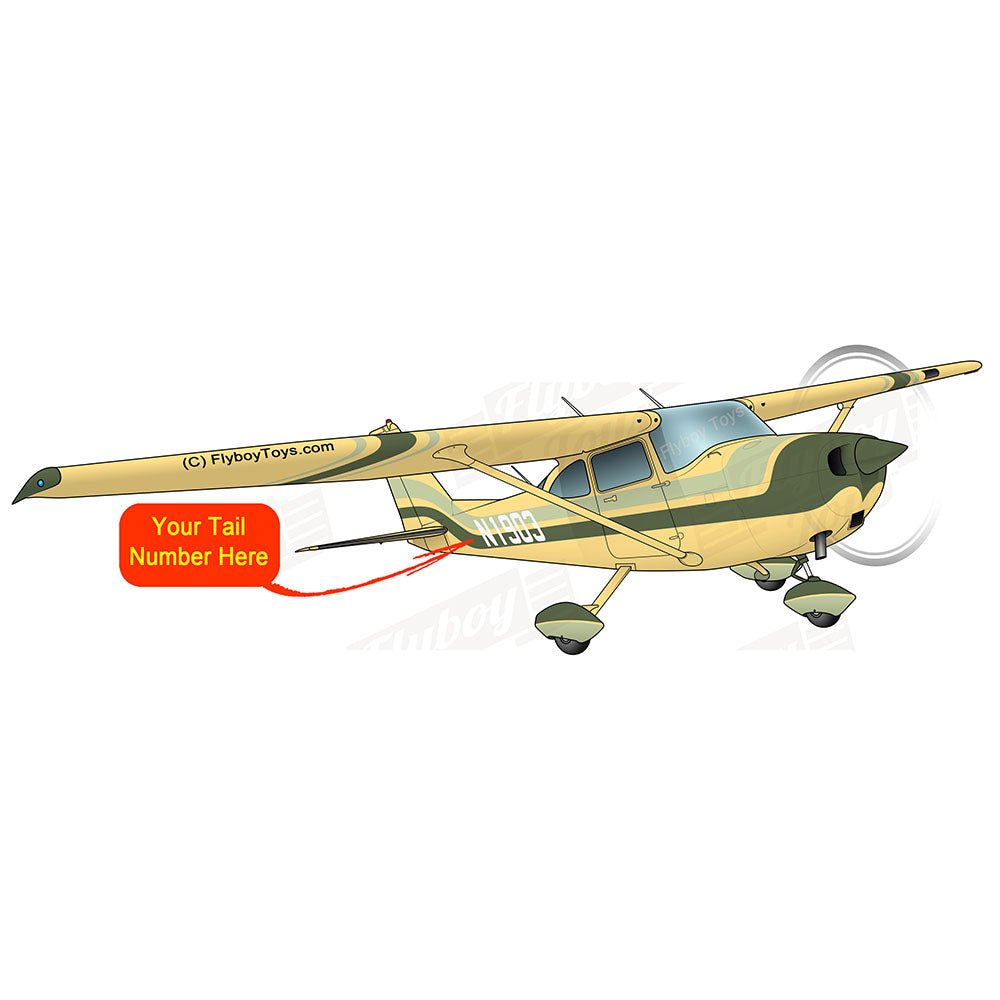 Airplane Design (Yellow/Green) - AIR35JJ172-YG1
