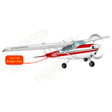 Airplane Design (Red/Black) - AIR35JJ172M-RB1