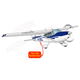 Airplane Design (Blue) - AIR35JJ172S-B1