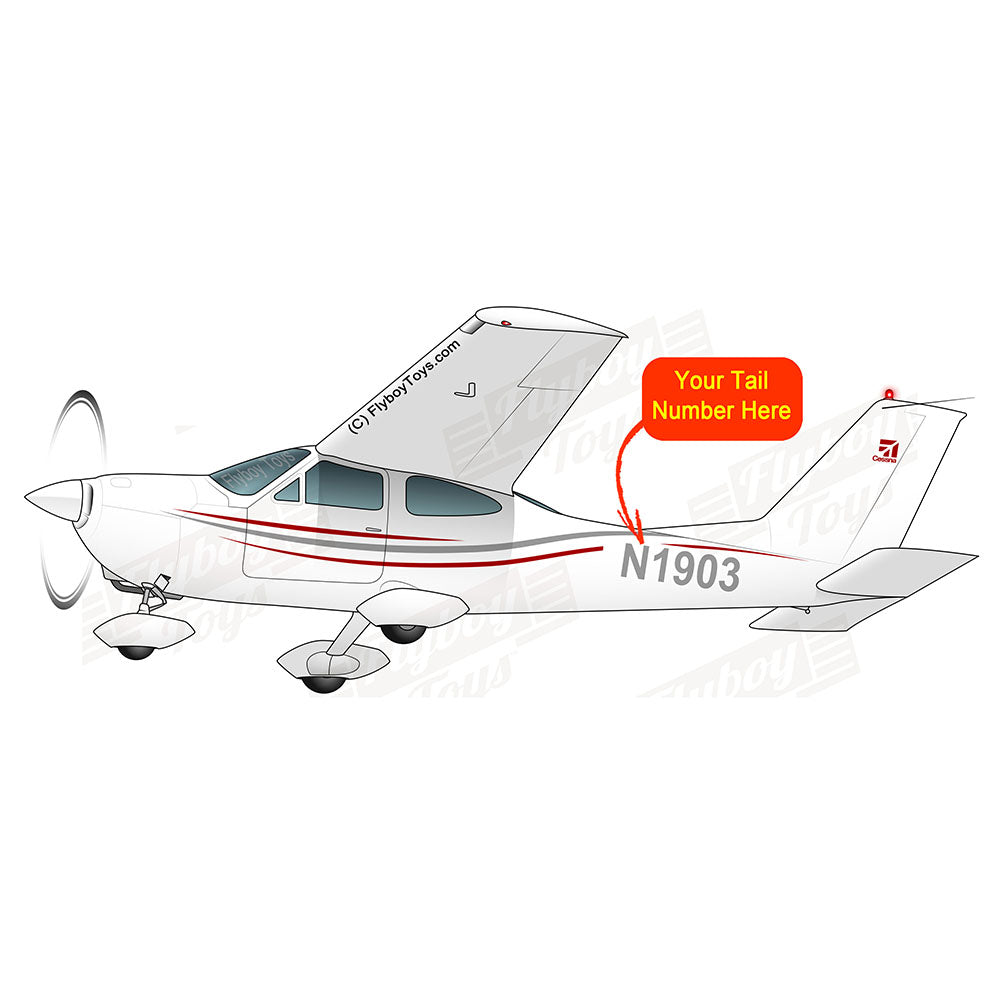 Airplane Design (Red/Grey) - AIR35JJ177-RG1