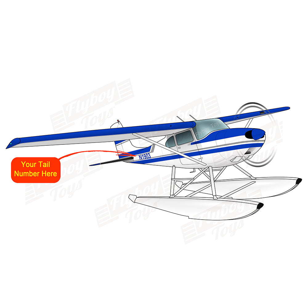 Airplane Design (Blue/Grey) - AIR35JJ180-BG2