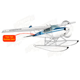 Airplane Design (Blue) - AIR35JJ1806C-B1