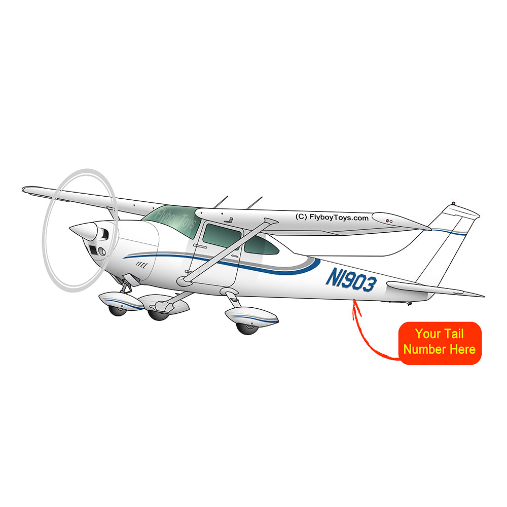 Airplane Design (Silver/Blue) - AIR35JJ182-SB1
