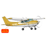 Airplane Design (Yellow) - AIR35JJ182-Y1