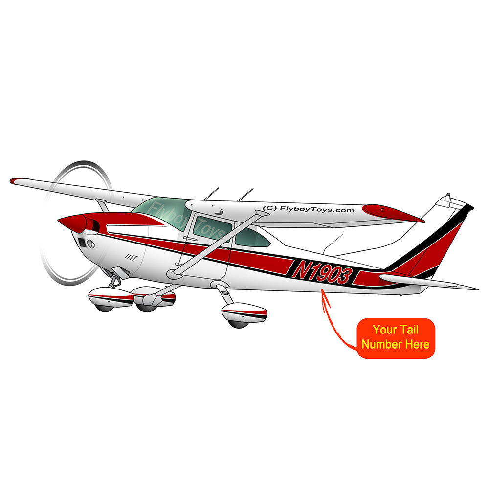 Airplane Design (Red/Black) - AIR35JJ182E-RB1