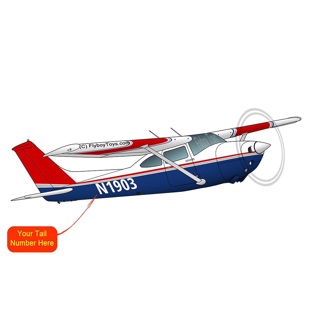 Airplane Design (Silver/Blue/Red) - AIR35JJ182I7-SBR1