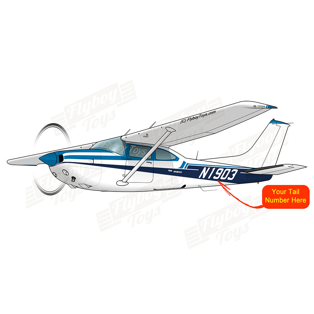 Airplane Design (Blue #4) - AIR35JJ182KLI2F-B4