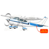 Airplane Design (Blue) - AIR35JJ182Q-B1