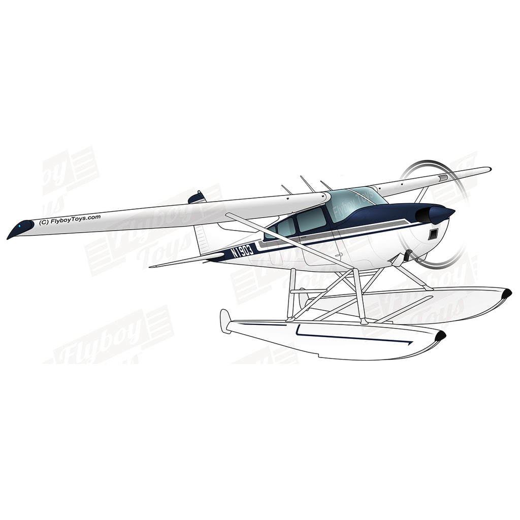 Airplane Design (Blue/Grey) - AIR35JJ1856C-BG1
