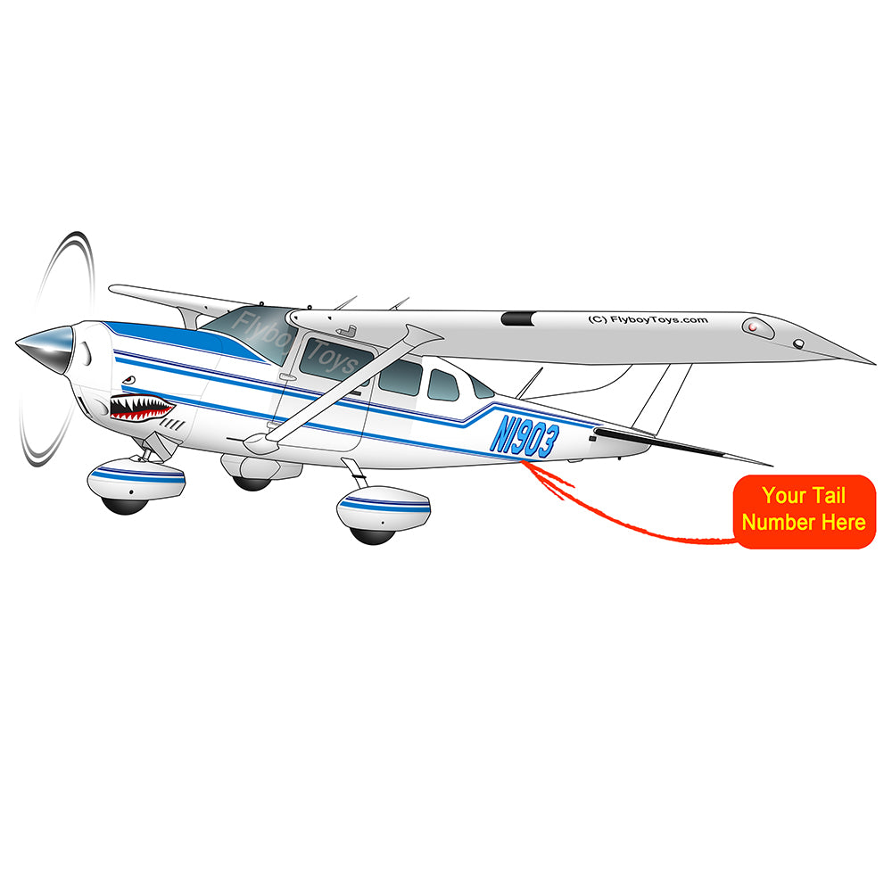 Airplane Design (Sky Blue) - AIR35JJ206-SB1