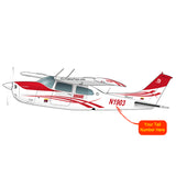 Airplane Design (Red) - AIR35JJT210M-R1