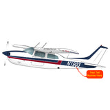 Airplane Design (Red/Blue #2) - AIR35JJ210K-RB2