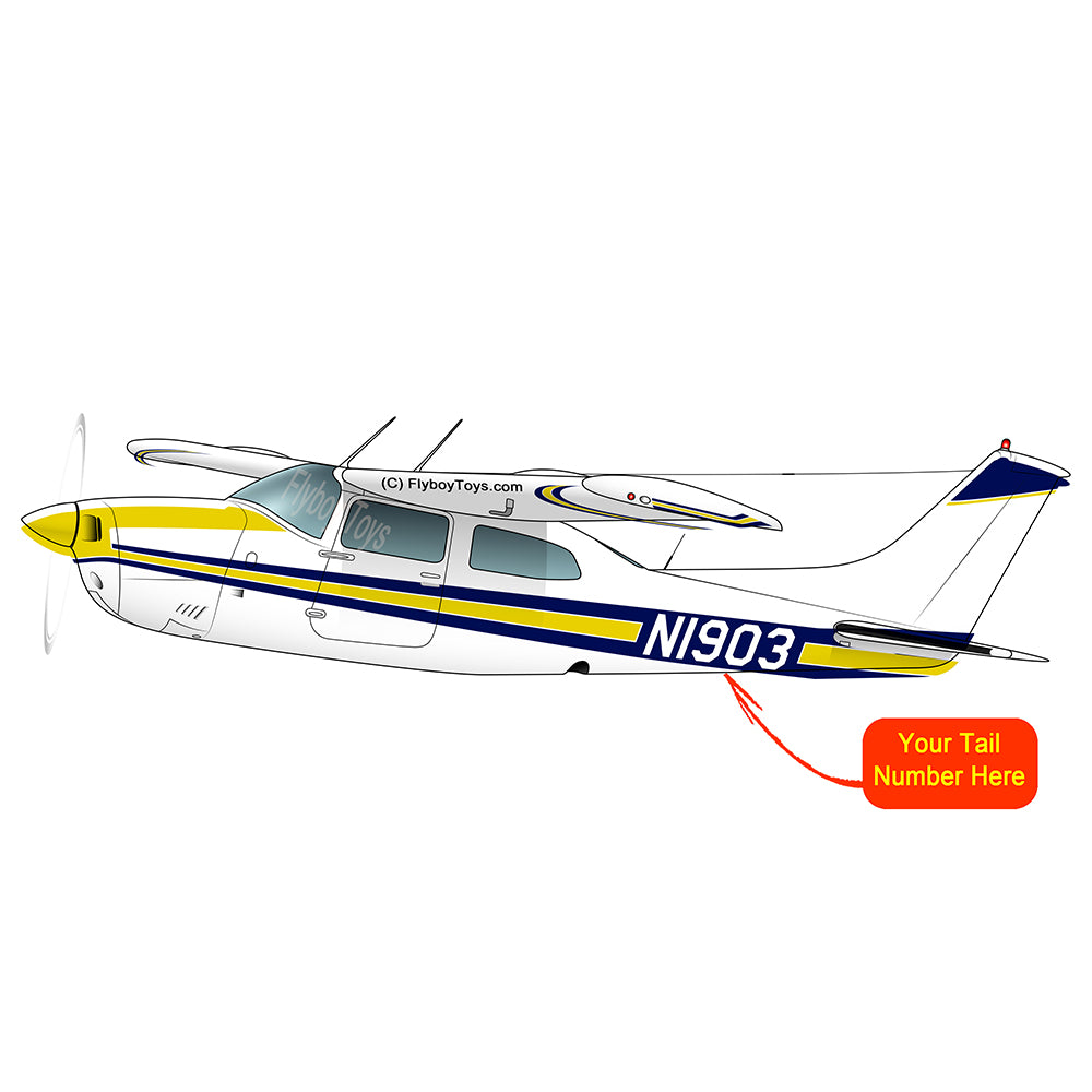 Airplane Design (Yellow/Blue) - AIR35JJ210K-YB1