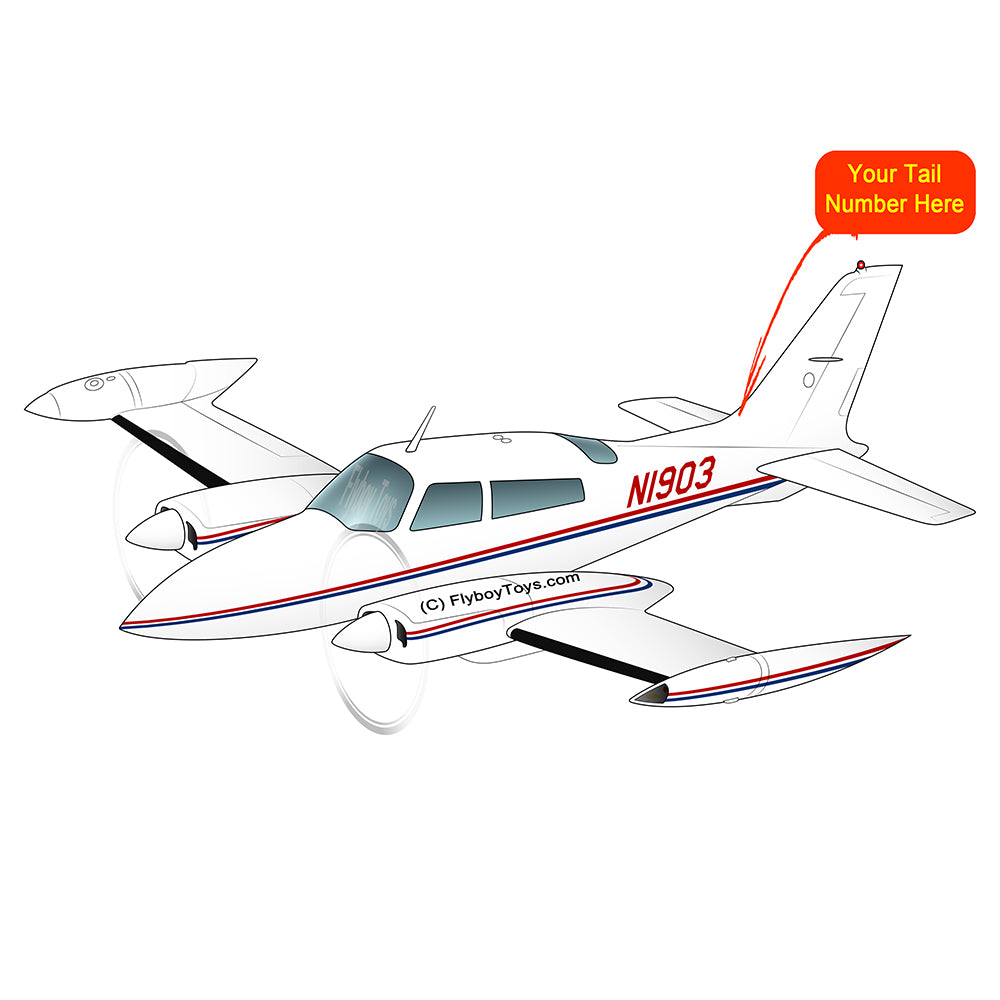 Airplane Design (Red/Blue #2) - AIR35JJ310-RB2