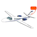 Airplane Design (Silver/Blue) - AIR35JJ39K1K9FEII-SB1
