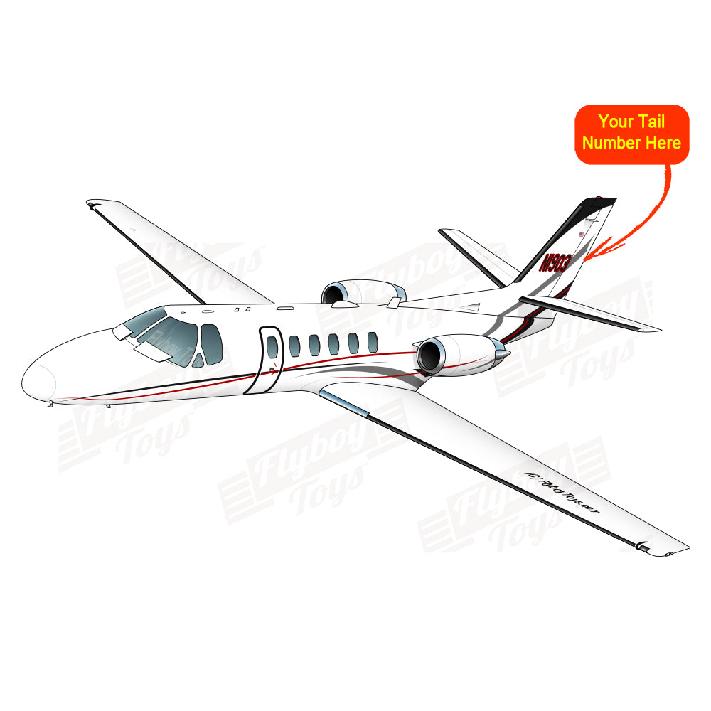 Airplane Design (Silver/Red)  - AIR35JJ39K1K9FEII-SR1