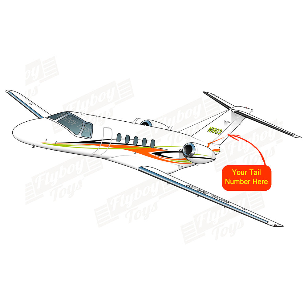 Airplane Design (Orange/Yellow/Black) - AIR35JJ525-OYB1