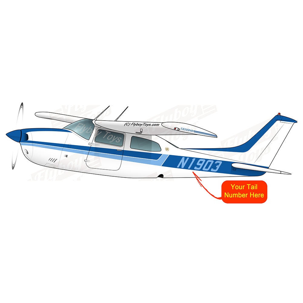 Airplane Design (Blue) - AIR35JJT210M-B1