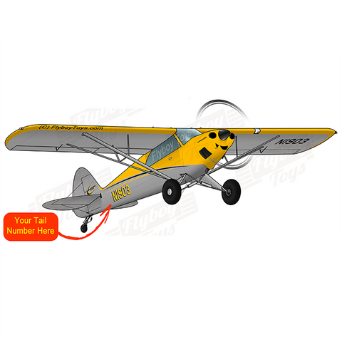 Airplane Design (Yellow/Silver) - AIR3L2CC11160-YS1