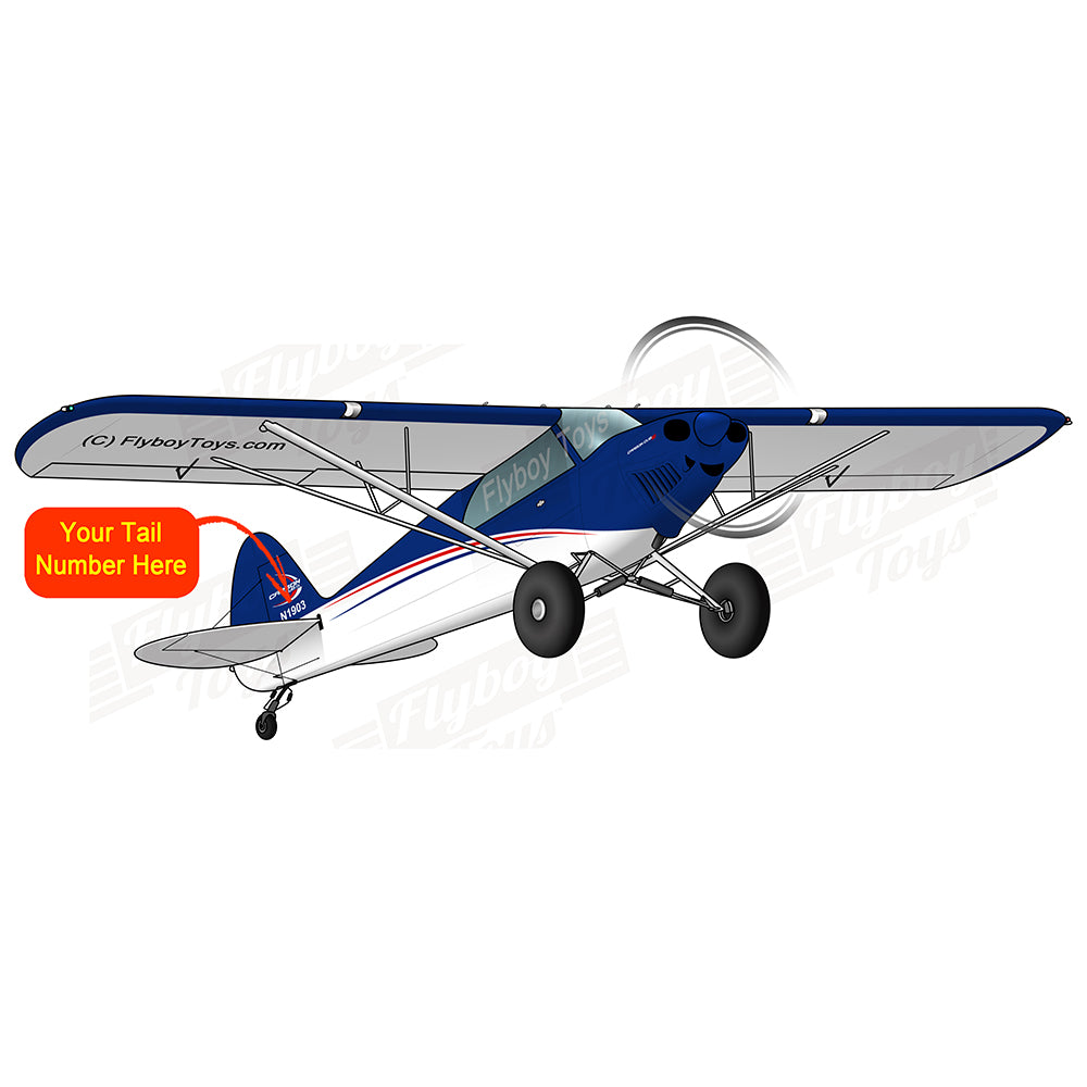 Airplane Design (Blue/Red) - AIR3L2FX3-BR1