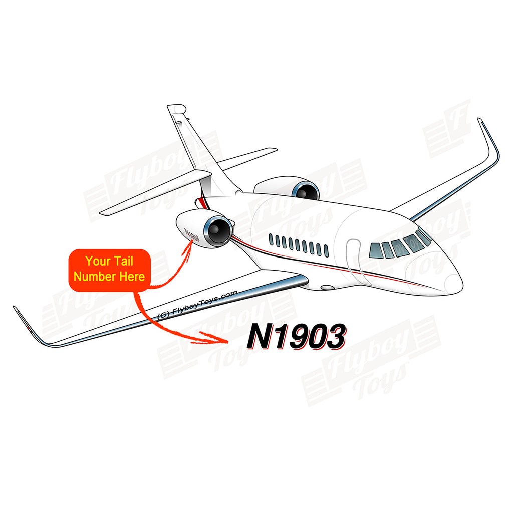 Airplane Design - AIR41J61C2000EX-RB1 (Red/Black)