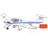 Airplane Design (Blue) - AIR491DA20-B1