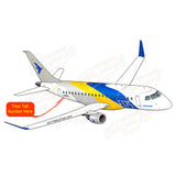 Airplane Design (Yellow/Blue) - AIR5D2175-YB1