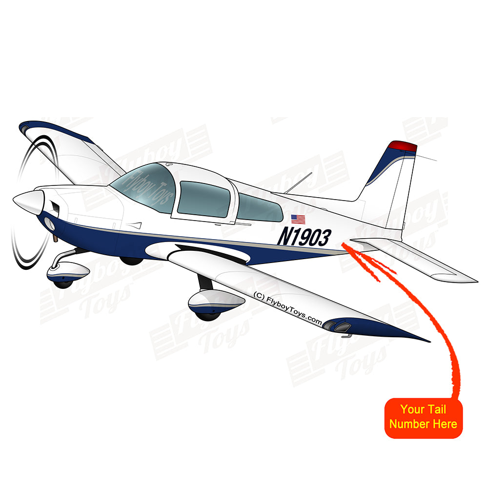 Airplane Design (Blue/Silver) - AIR7IL385AA5-BS1