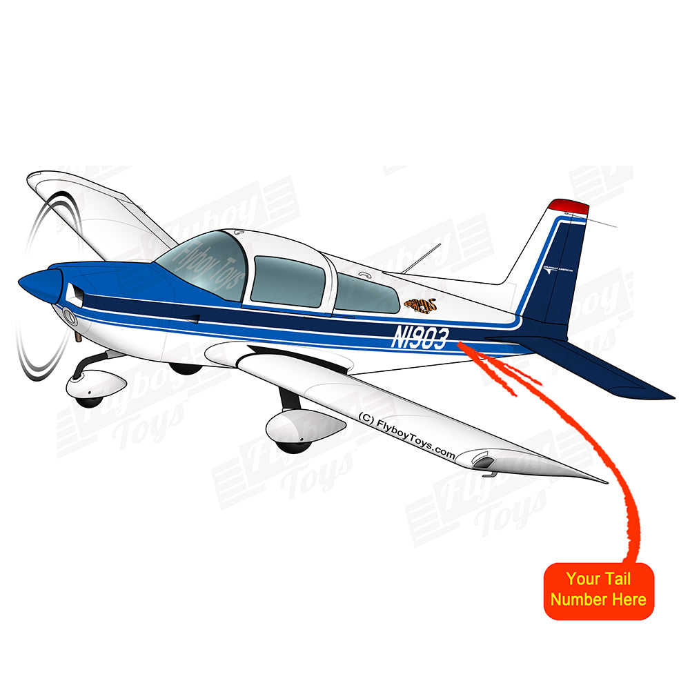 Airplane Design (Blue #4) -AIR7ILK97AA1-B4