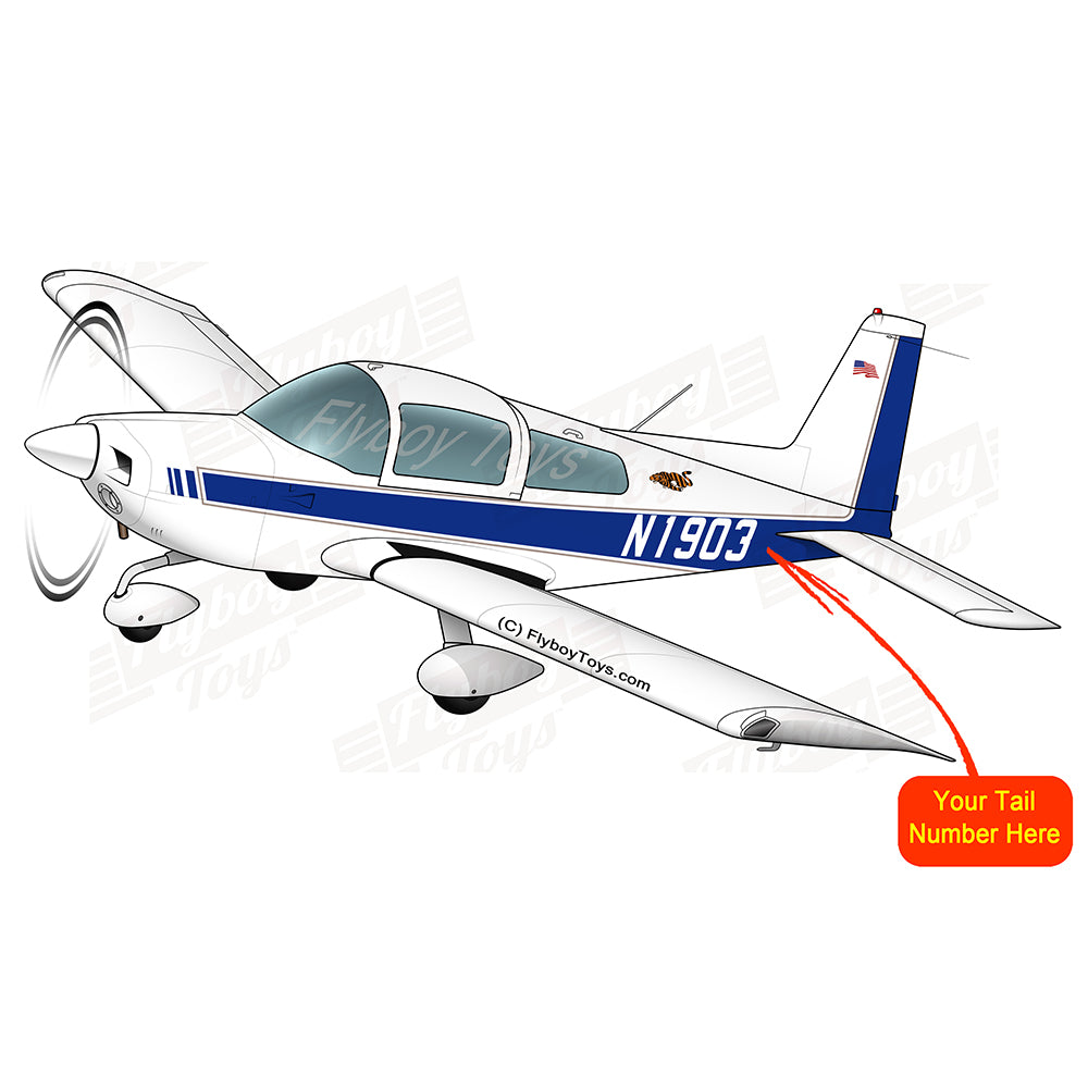 Airplane Design (Blue #6) - AIR7ILK97AA1-B6